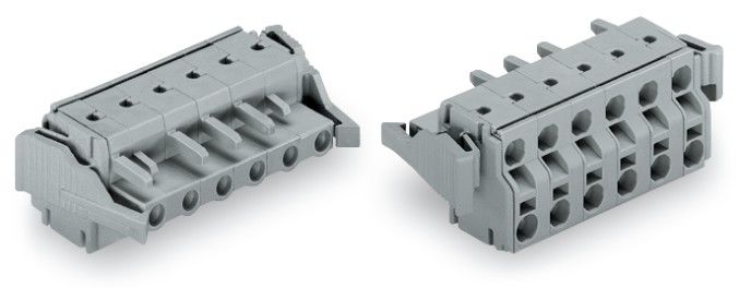 2-Leiter-Federleiste 231-2202/037-000