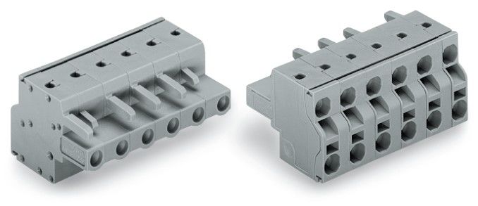 2-Leiter-Federleiste 231-2208/026-000