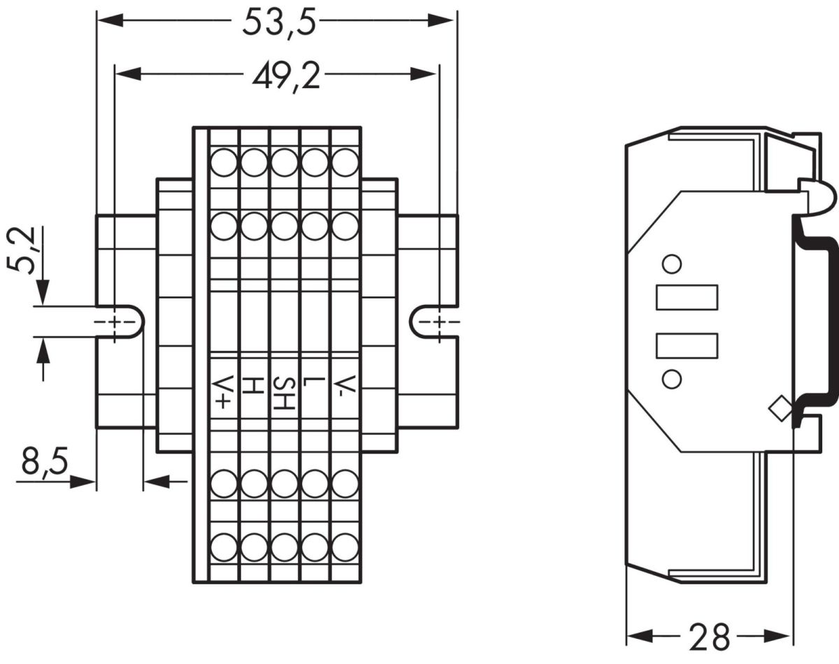 Abzweigeinheit 810-901/000-001