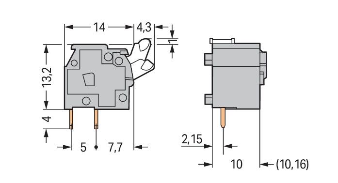 Anreihbare Leiterplattenk. 255-760