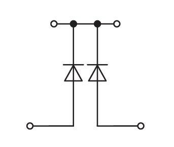 Bauelementklemme 2002-2214/1000-489