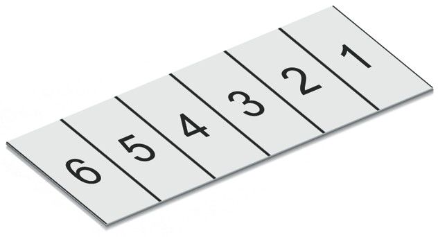 Beschriftungsstreifen 2009-110/762-854