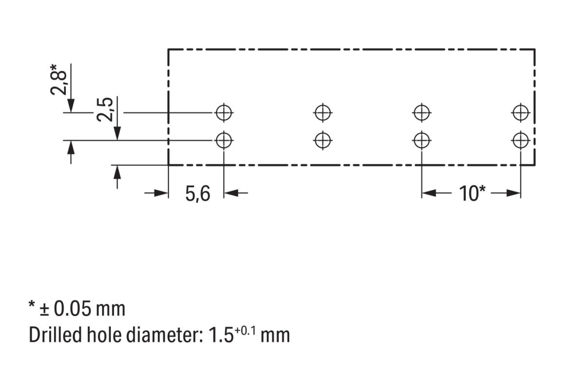 Buchse für Leiterplatten 770-864/072-000