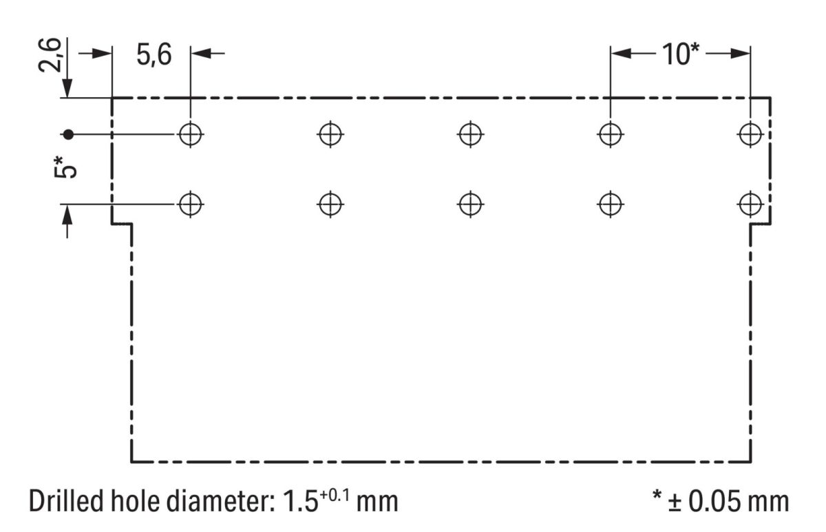 Buchse für Leiterplatten 770-865/011-000
