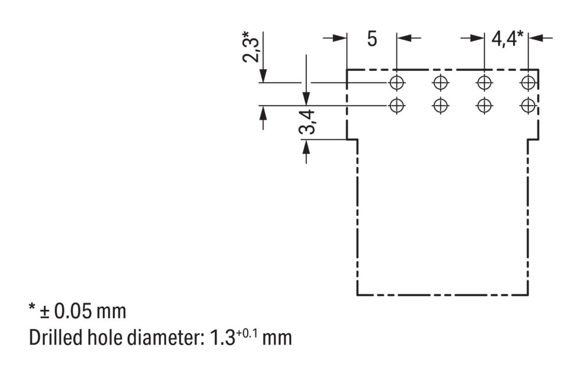 Buchse für Leiterplatten 890-804/011-000