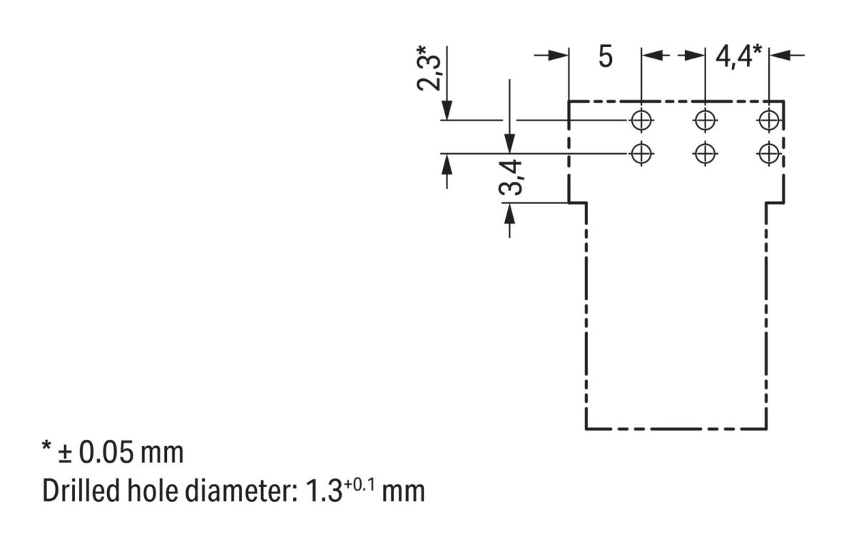 Buchse für Leiterplatten 890-883/011-000