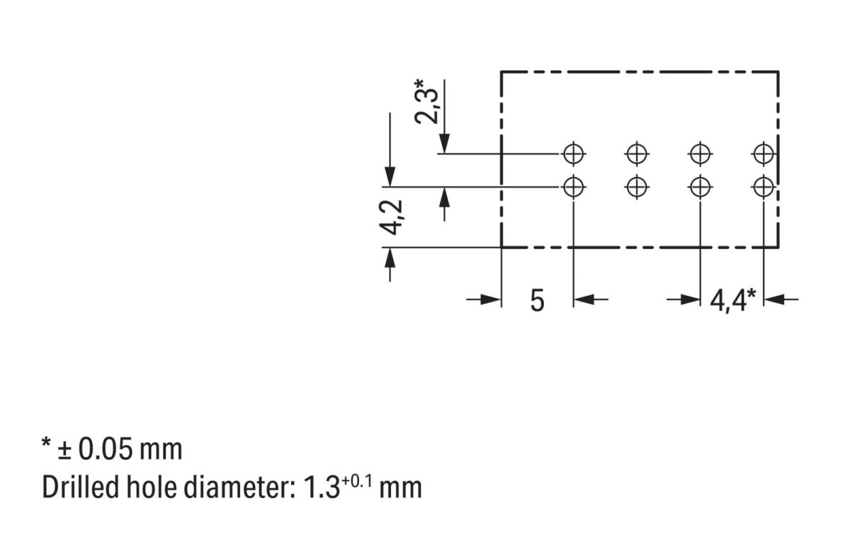 Buchse für Leiterplatten 890-884