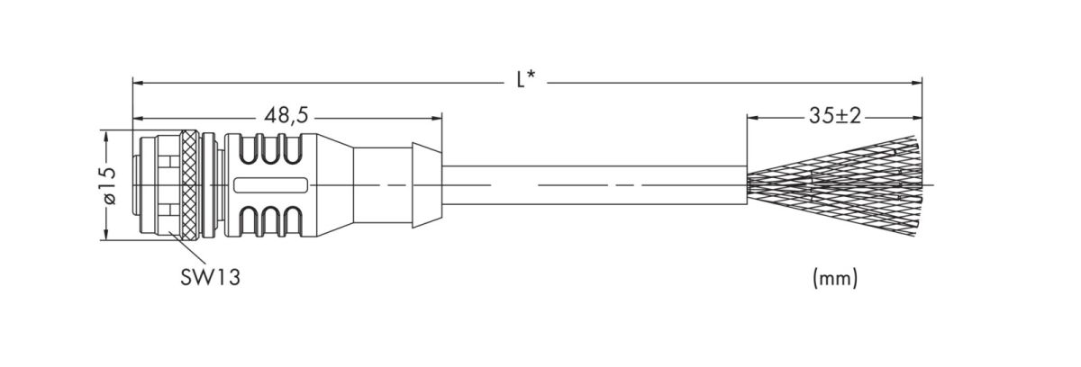 CANopen-/DeviceNet-Leitung 756-1401/060-020