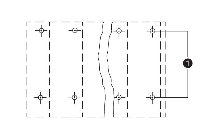 DoppelstockLeiterplattenk. 736-510