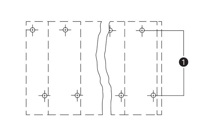 DoppelstockLeiterplattenk. 736-566