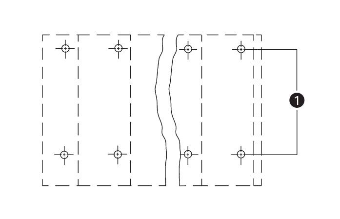 DoppelstockLeiterplattenk. 736-604