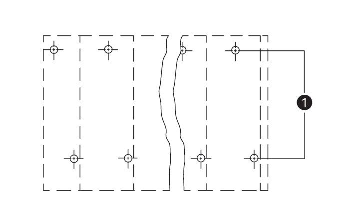DoppelstockLeiterplattenk. 736-660