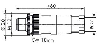 Konfekt. Steckverbinder 5p 756-9202/050-000