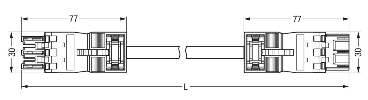 konfekt.Verbindungsleitung 771-6993/007-801