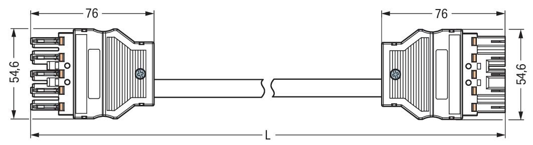konfekt.Verbindungsleitung 771-8985/006-504