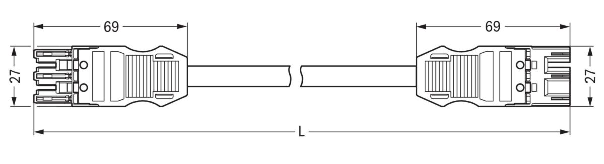 konfekt.Verbindungsleitung 771-9273/016-805