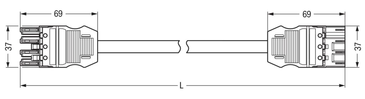 konfekt.Verbindungsleitung 771-9394/066-301