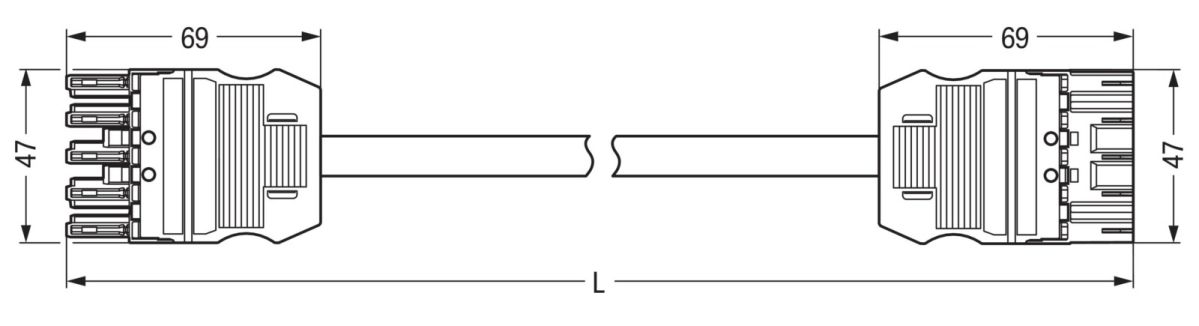 konfekt.Verbindungsleitung 771-9995/005-805