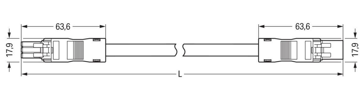 konfekt.Verbindungsleitung 891-8393/066-501