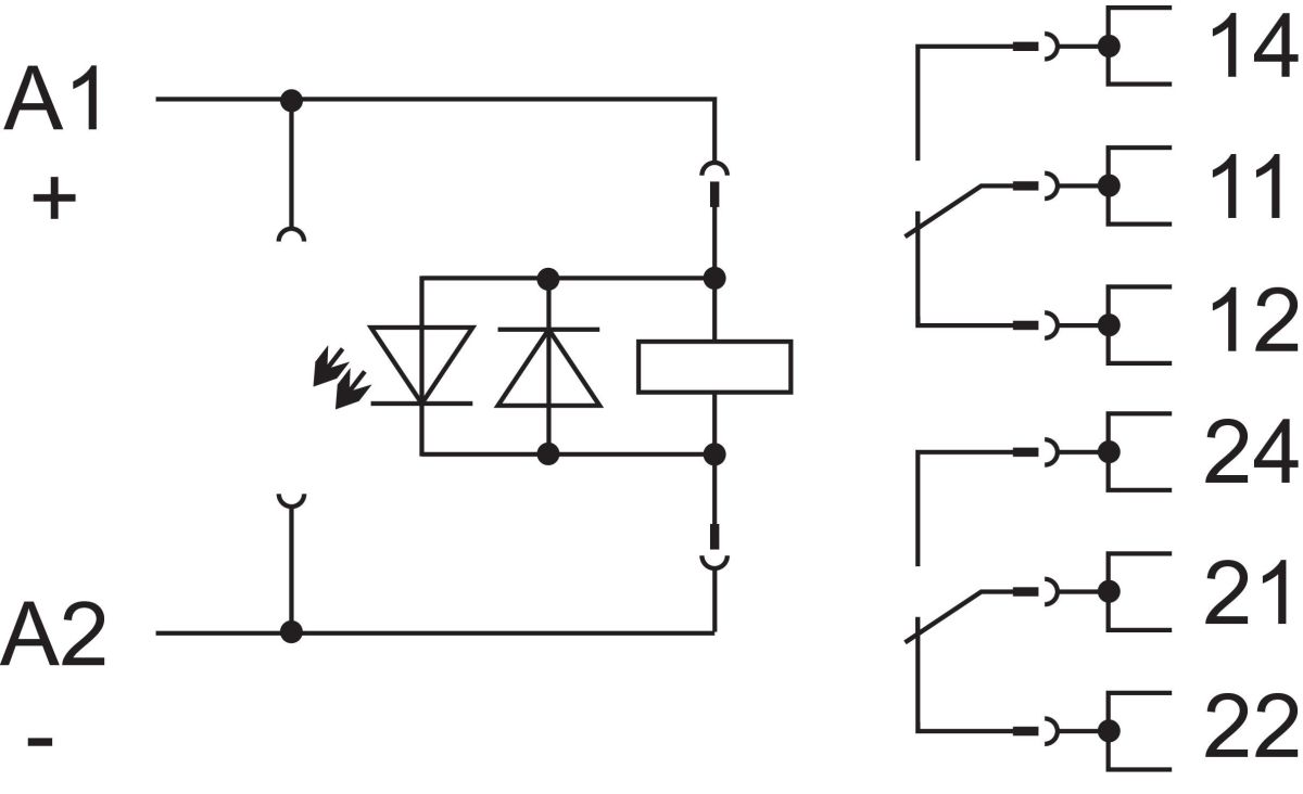 Relaismodul 858-324