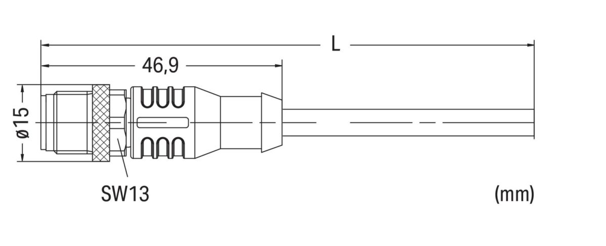 Sensor-/Aktorleitung M12A 756-5311/030-050