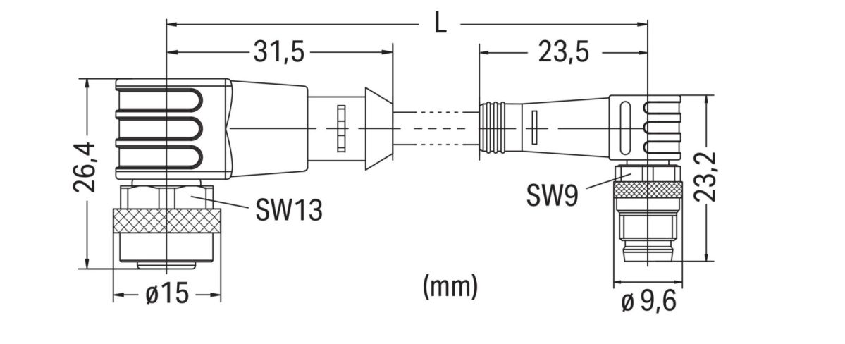 Sensor-/Aktorleitung M12A 756-5504/030-010
