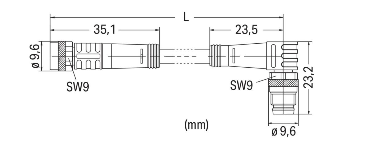 Sensor-/Aktorleitung M8Bu. 756-5202/030-023