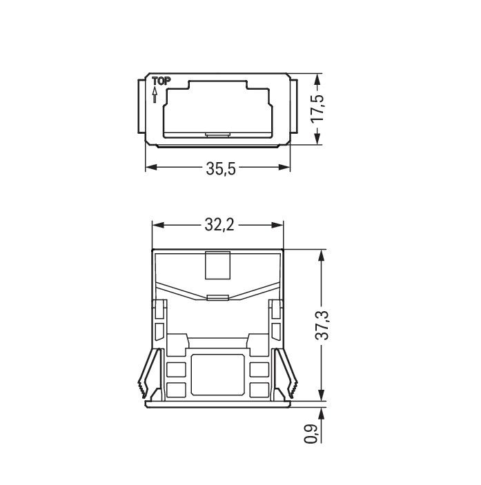 Snap-In-Rahmen 770-318
