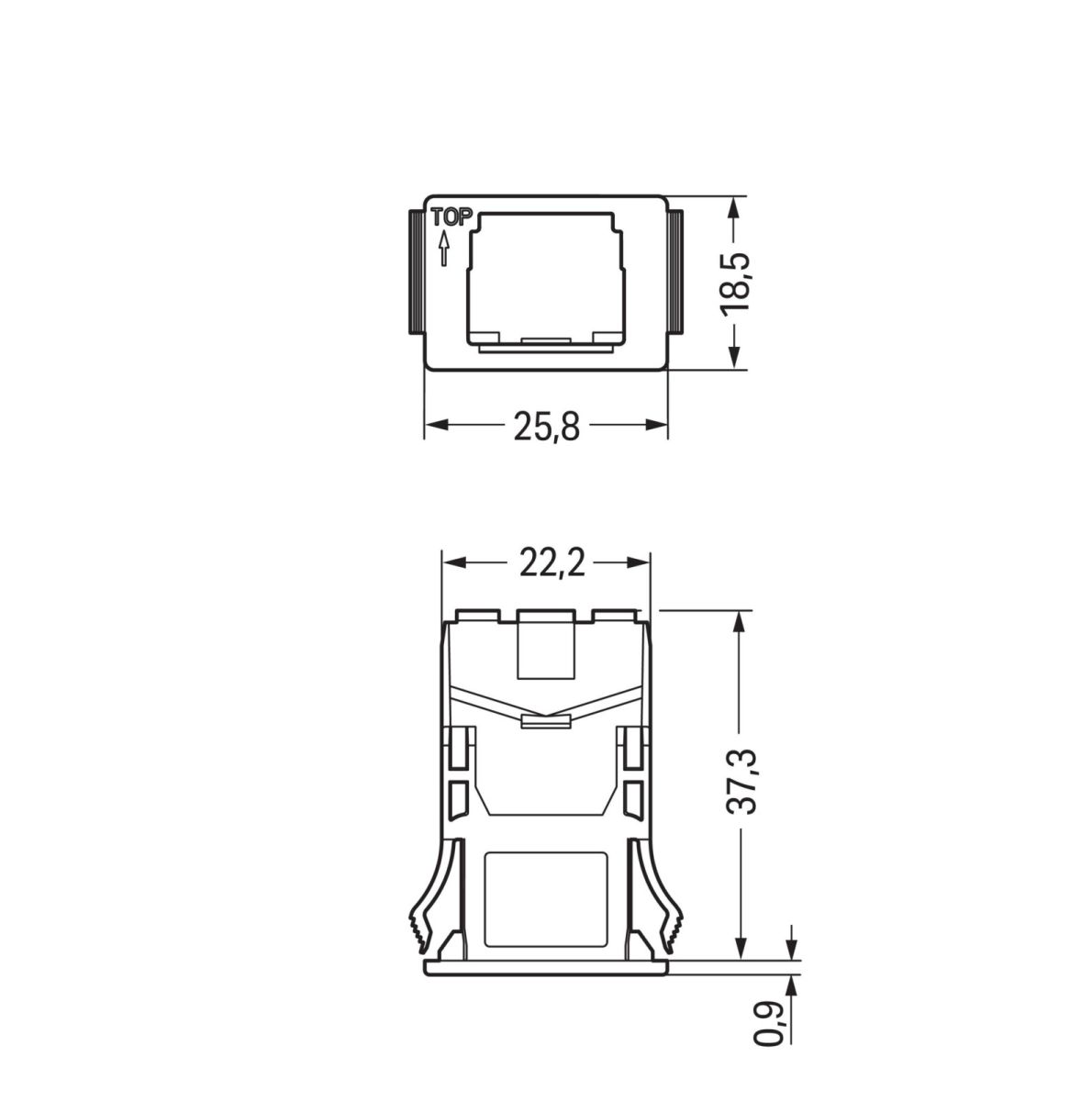 Snap-In-Rahmen 770-337