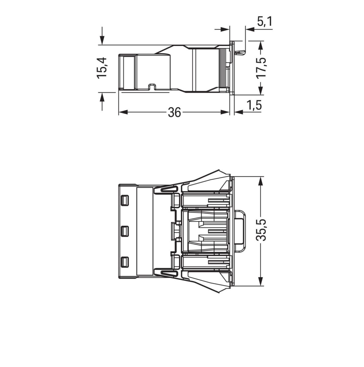 Snap-In-Stecker 770-773/073-000