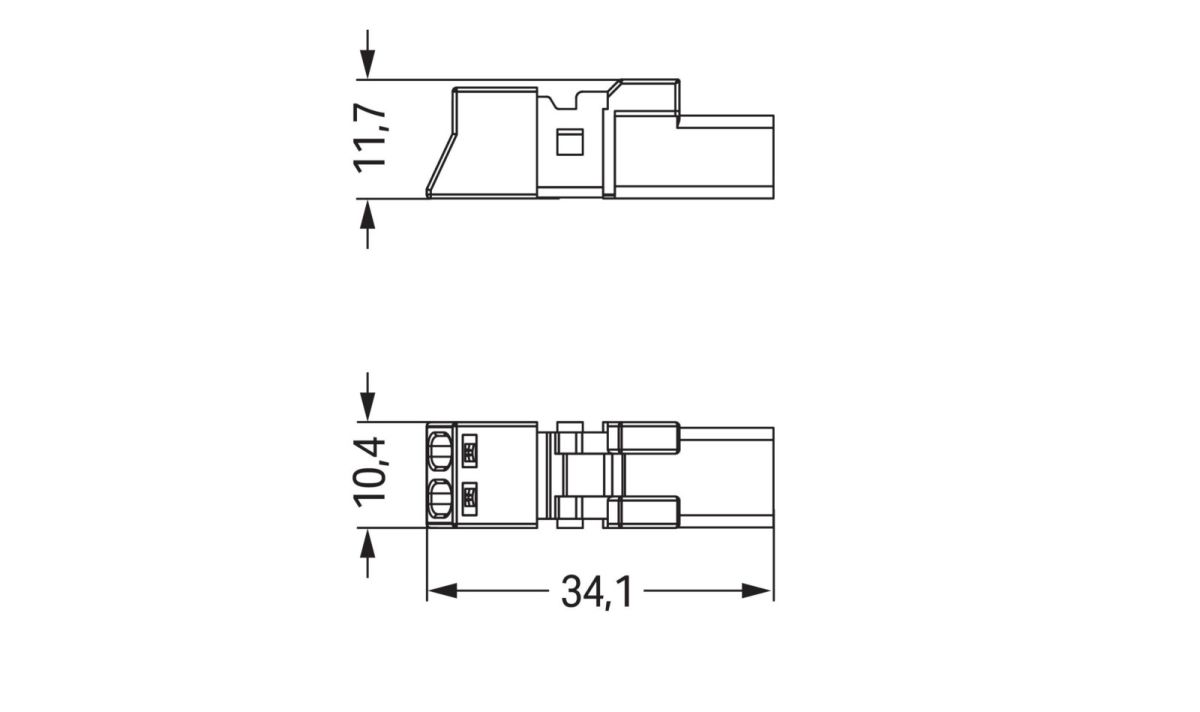 Stecker 2-polig 890-292/082-000