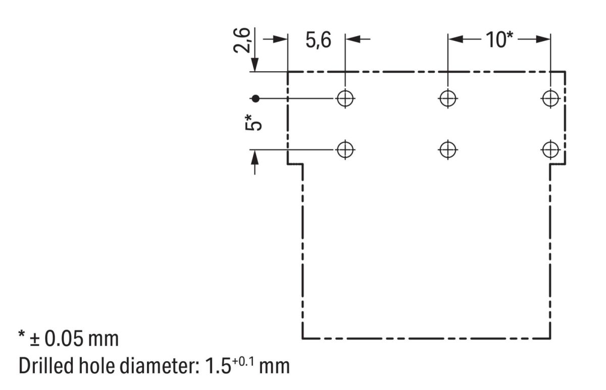 Stecker für Leiterplatten 770-873/011-000/073-