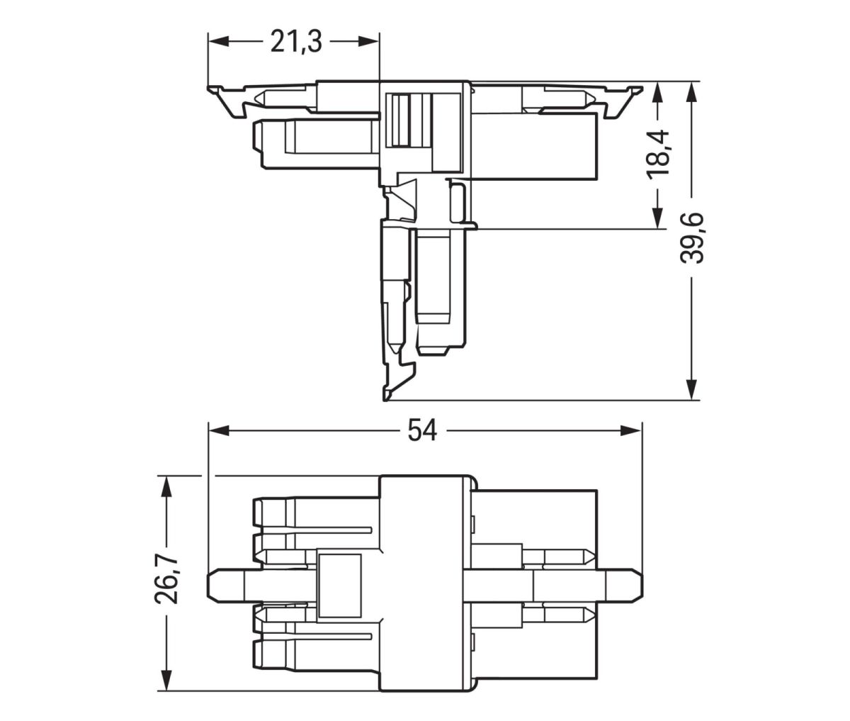 T-Verteiler 5-polig 890-620