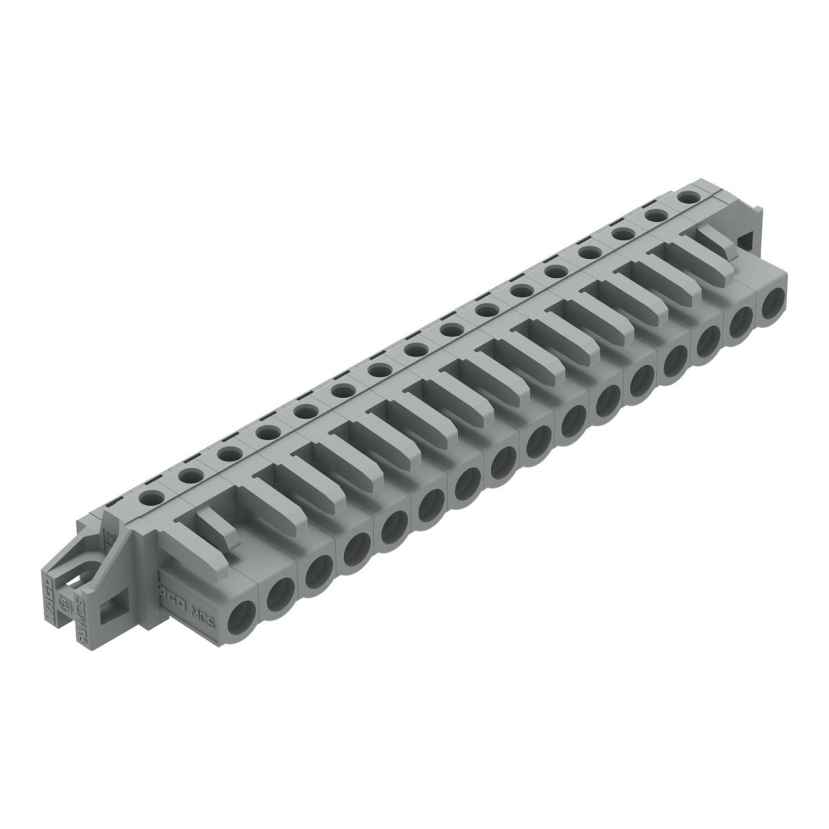 THT-Federleiste abgewink. 232-246/031-000