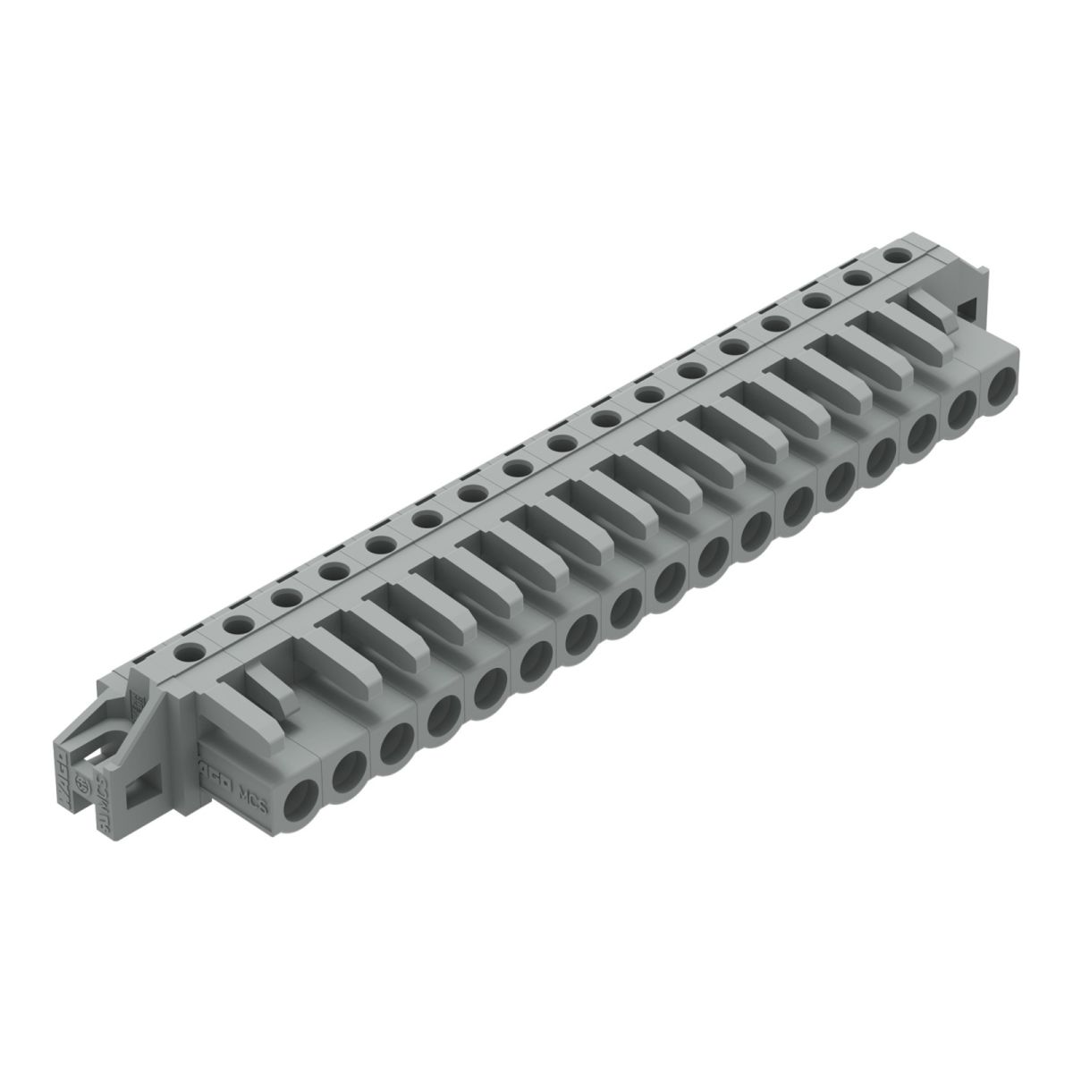 THT-Federleiste abgewink. 232-247/031-000
