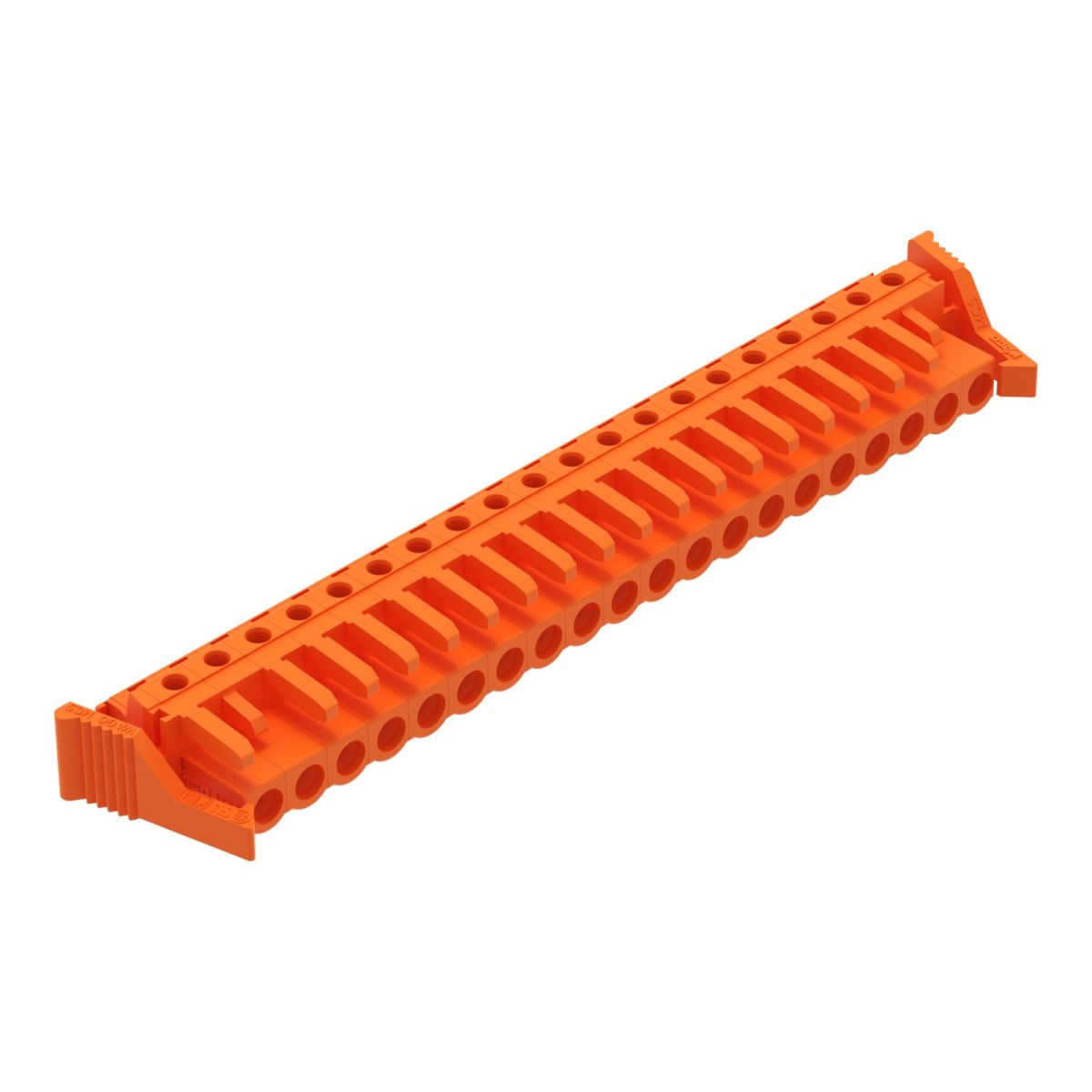 THT-Federleiste abgewink. 232-280/039-000