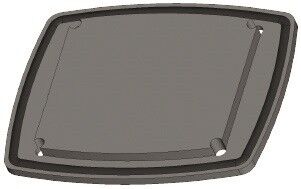 Endkappe CS-3000 RAL9006