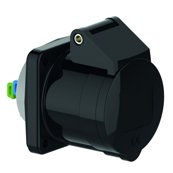 Anbausteckdose QC gerade 130104