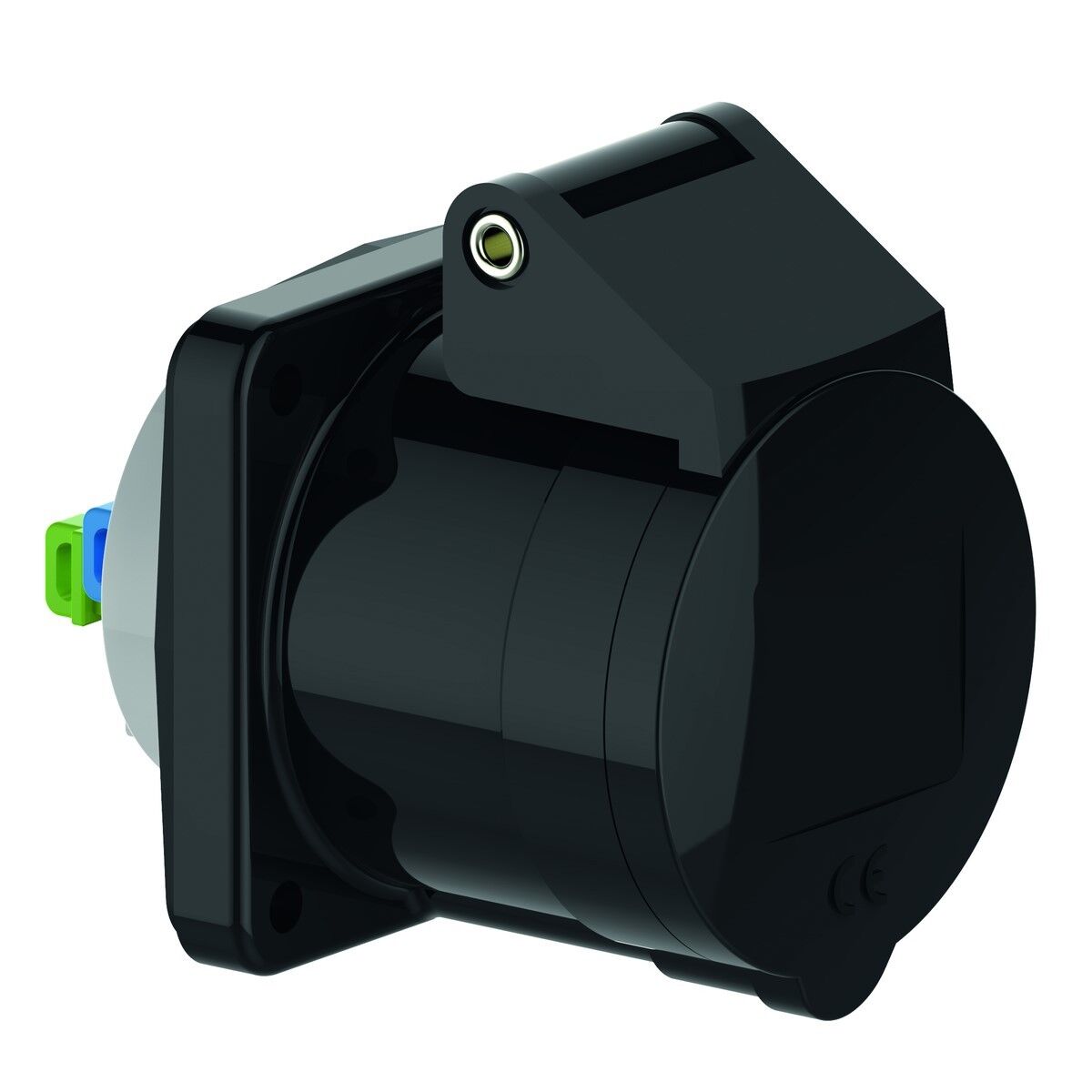 Anbausteckdose QC gerade 130104