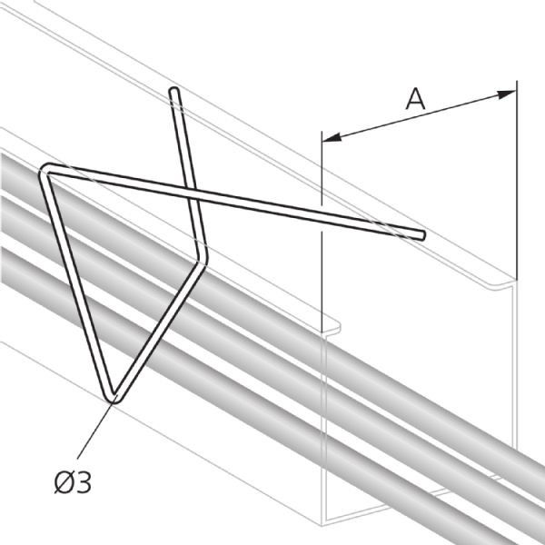 Kabelrückhalter KRH 75