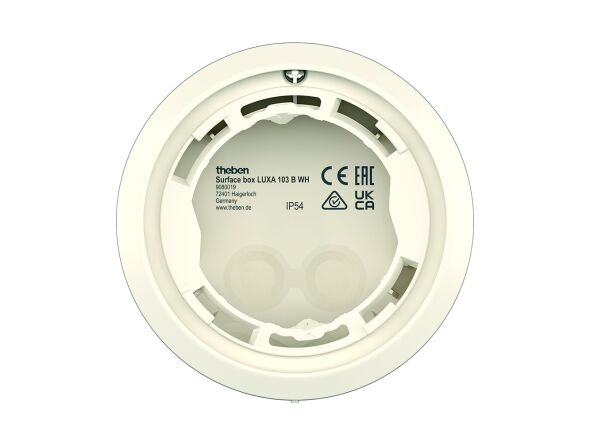 Rahmen für Aufputz-Montage SurfaceboxLUXA103BWH