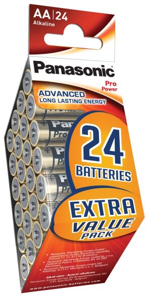 Batterie 1,5V Mignon AA LR6PPG/24PD