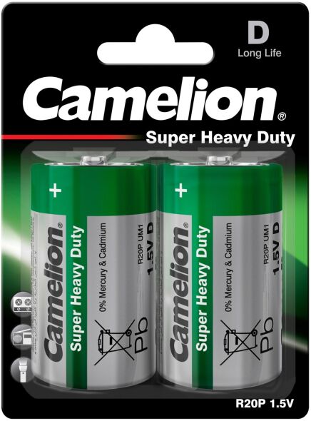 Batterie 1,5V Mono D R20 / Mono / BP2