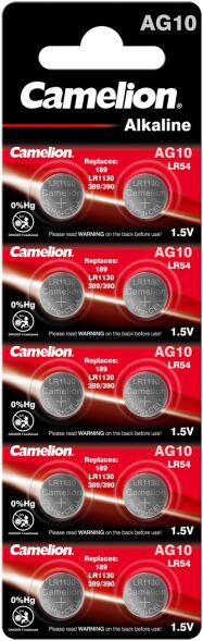 Knopfzelle 1,5V AG10 141185