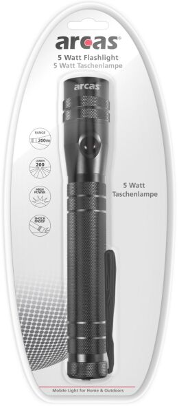 Taschenlampe 5Watt ARC-5Watt LED-TL