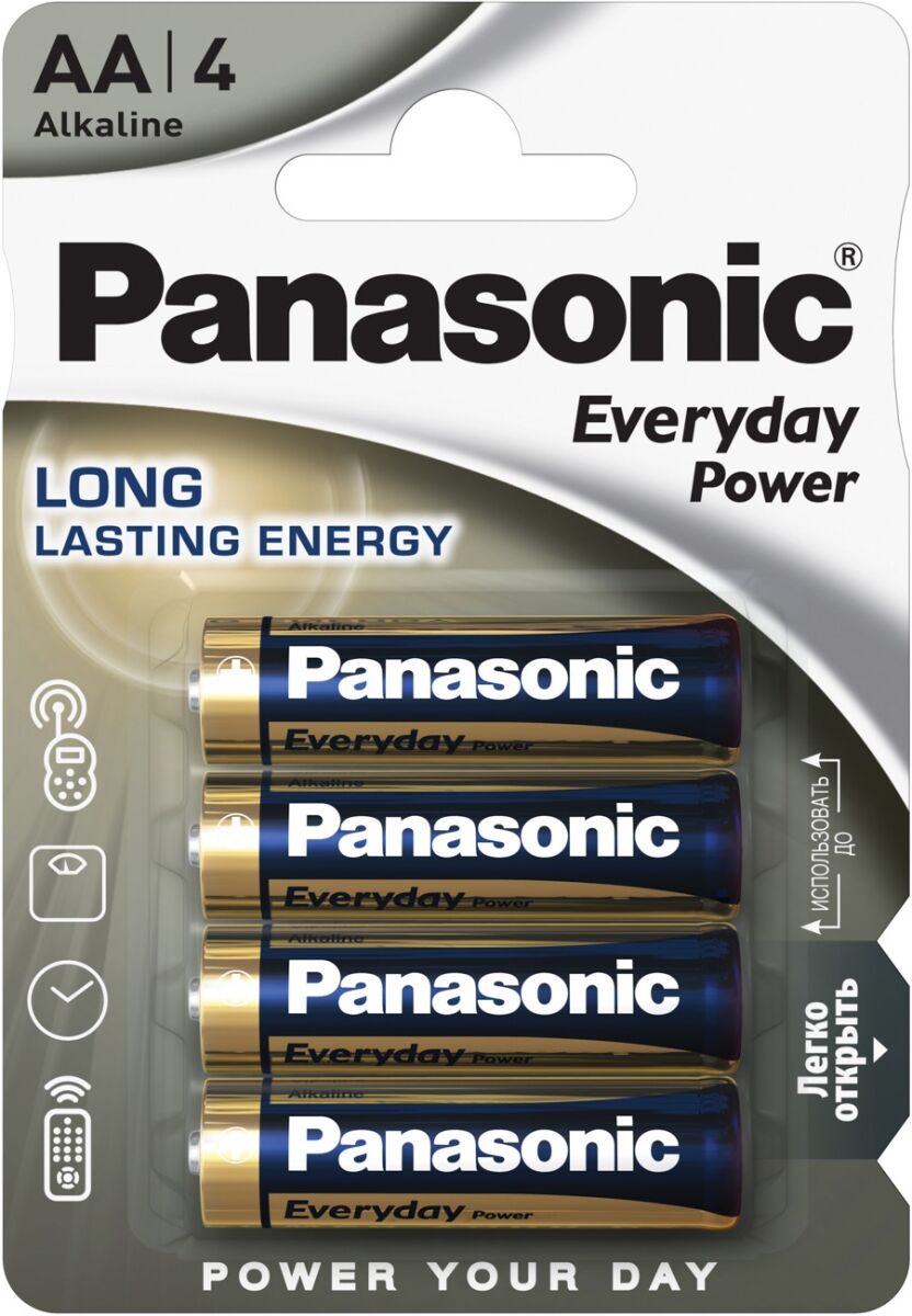 Batterie 1,5V Mignon AA LR6EPS/4BP