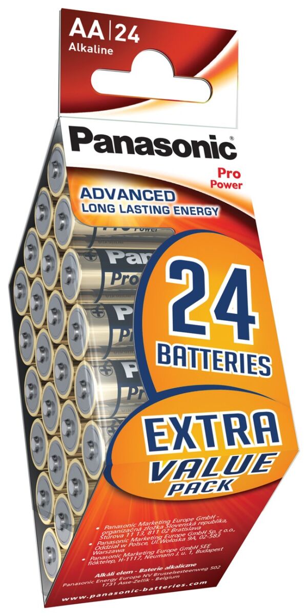 Batterie 1,5V Mignon AA LR6PPG/24PD