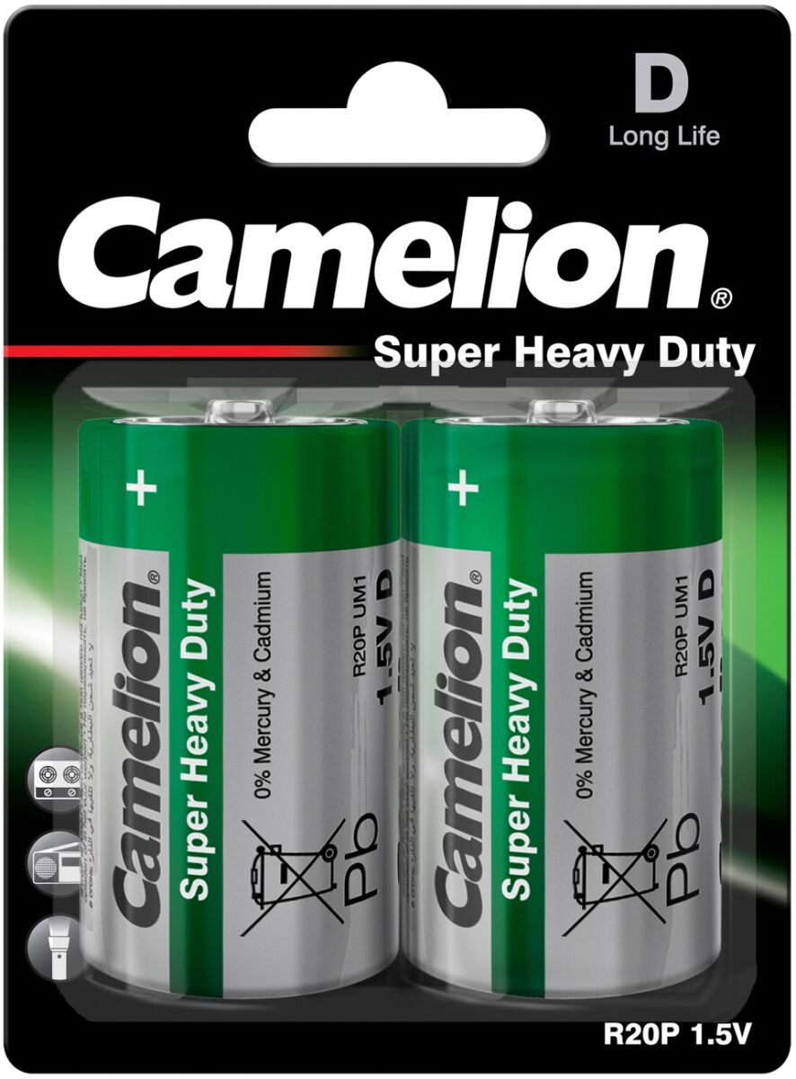 Batterie 1,5V Mono D R20 / Mono / BP2