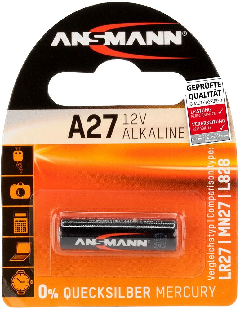 Batterie Alkaline 12V A27