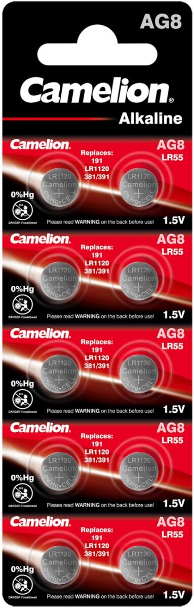 Knopfzelle 1,5V AG8 141222